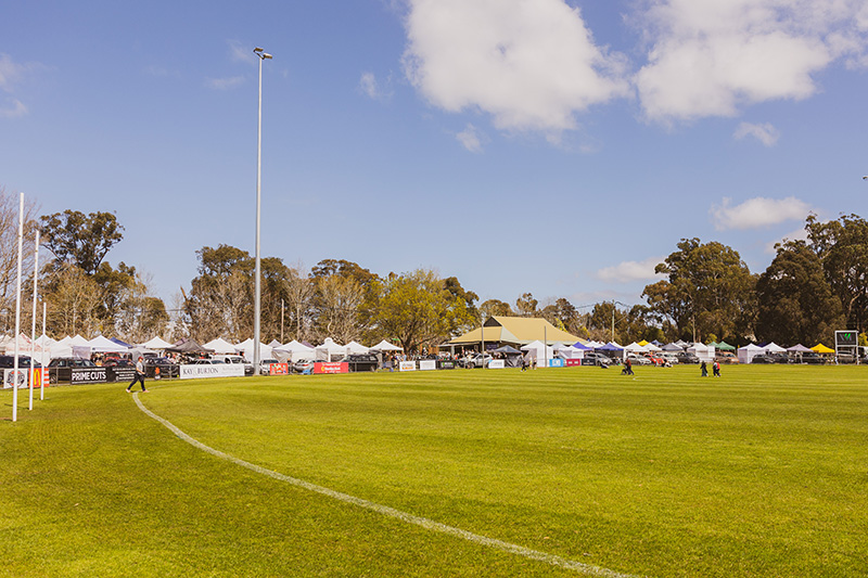 The original Red Hill Market at the Red Hill Recreation Reserve & Showgrounds